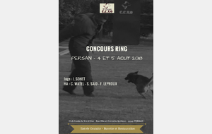 Concours Ring 2018