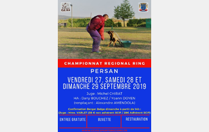 Championnat Régional Ring 2019