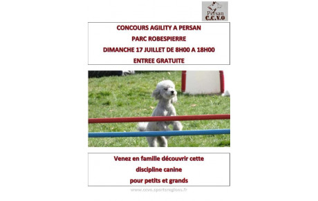 Concours d'agility déjà complet 